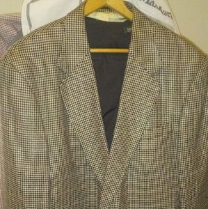 Men's Oscar Dela Renta Houndstooth Blazer